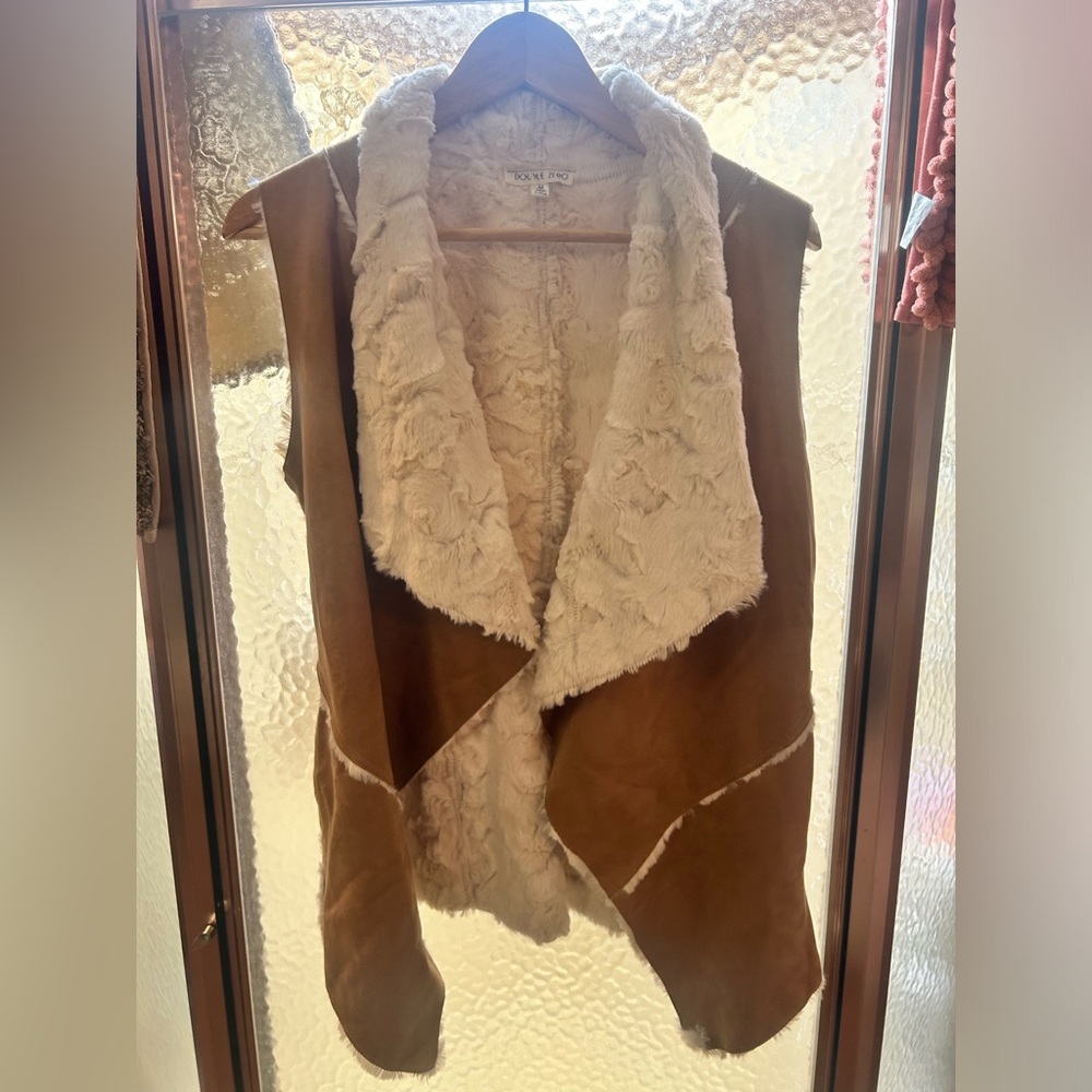 Double Zero Faux Fur Cardigan/Vest
